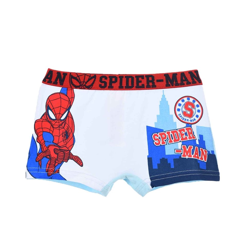 Set med 4 boxershorts av bomull Spider-Man Marvel för pojkar