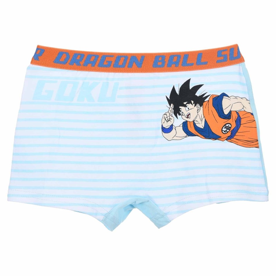 Set of 4 Dragon Ball Super Cotton Boxer Briefs for Boys - Official Goku | Comfort & Manga Style