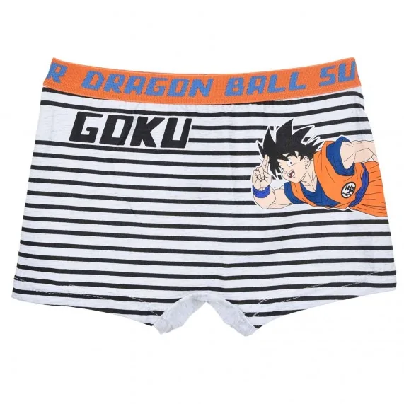 Set van 4 Dragon Ball Super katoenen boxershorts voor jongens (Set jongensboxershorts) French Market chez FrenchMarket