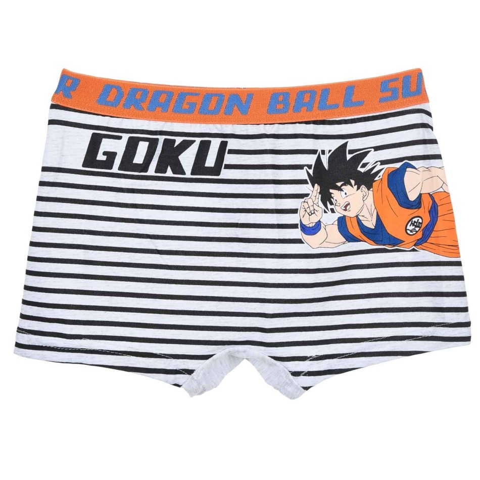 Set med 4 Dragon Ball Super bomullsboxershorts för pojkar - Officiell Goku | Comfort & Style Manga
