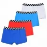 Set di 4 boxer SONIC The Hedgehog in cotone per ragazzi (Confezione di boxer da ragazzo) French Market chez FrenchMarket