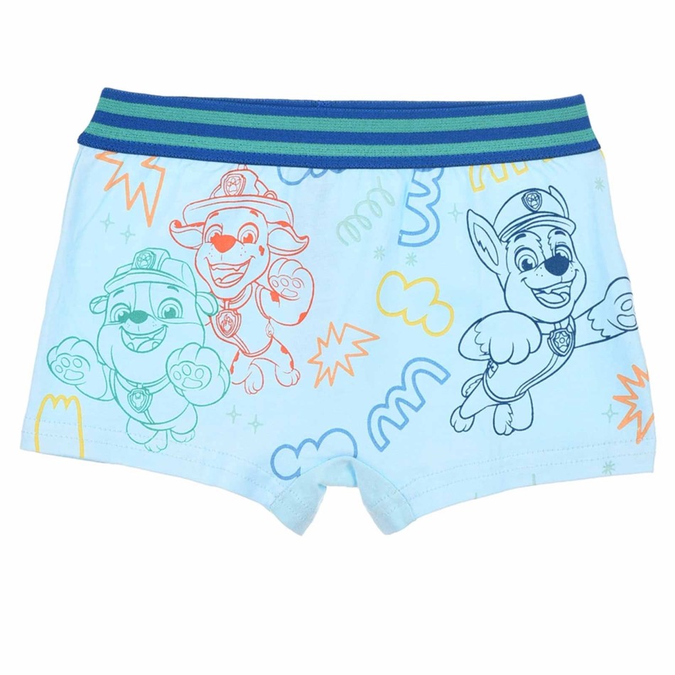 Set med 4 boxershorts i ekologisk bomull för pojkar Patrol