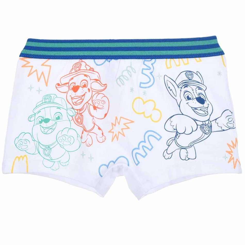 Set van 4 katoenen boxers voor jongens Paw Patrol (Boksers) French Market chez FrenchMarket