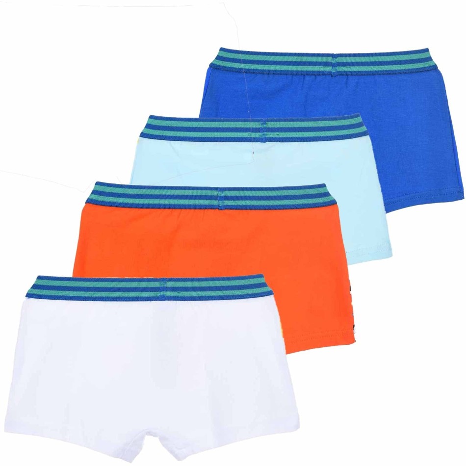 Set med 4 boxershorts i ekologisk bomull för pojkar Patrol