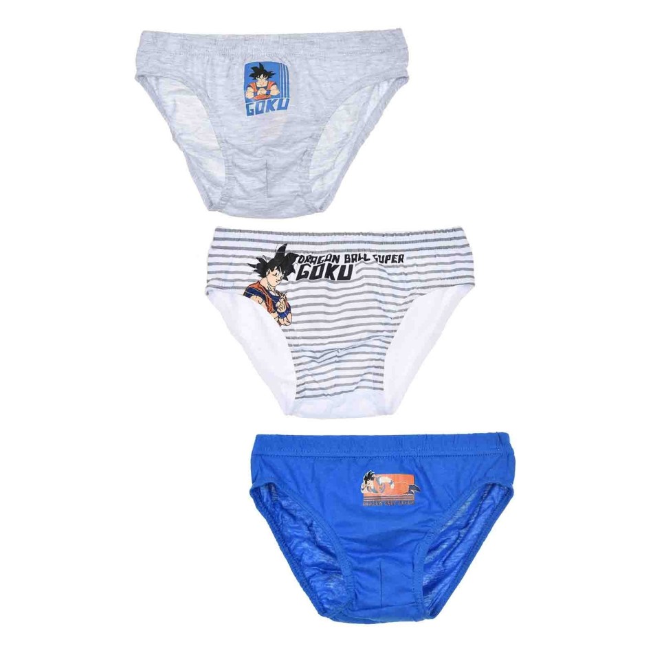 Set of 3 Dragon Ball Super Boy Cotton Briefs (Briefs) French Market on FrenchMarket