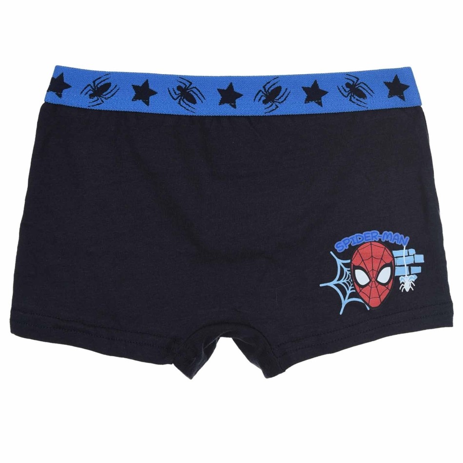 FRENCH MARKET Set om 3 "Spider-Man" bomullsboxershorts för pojkar