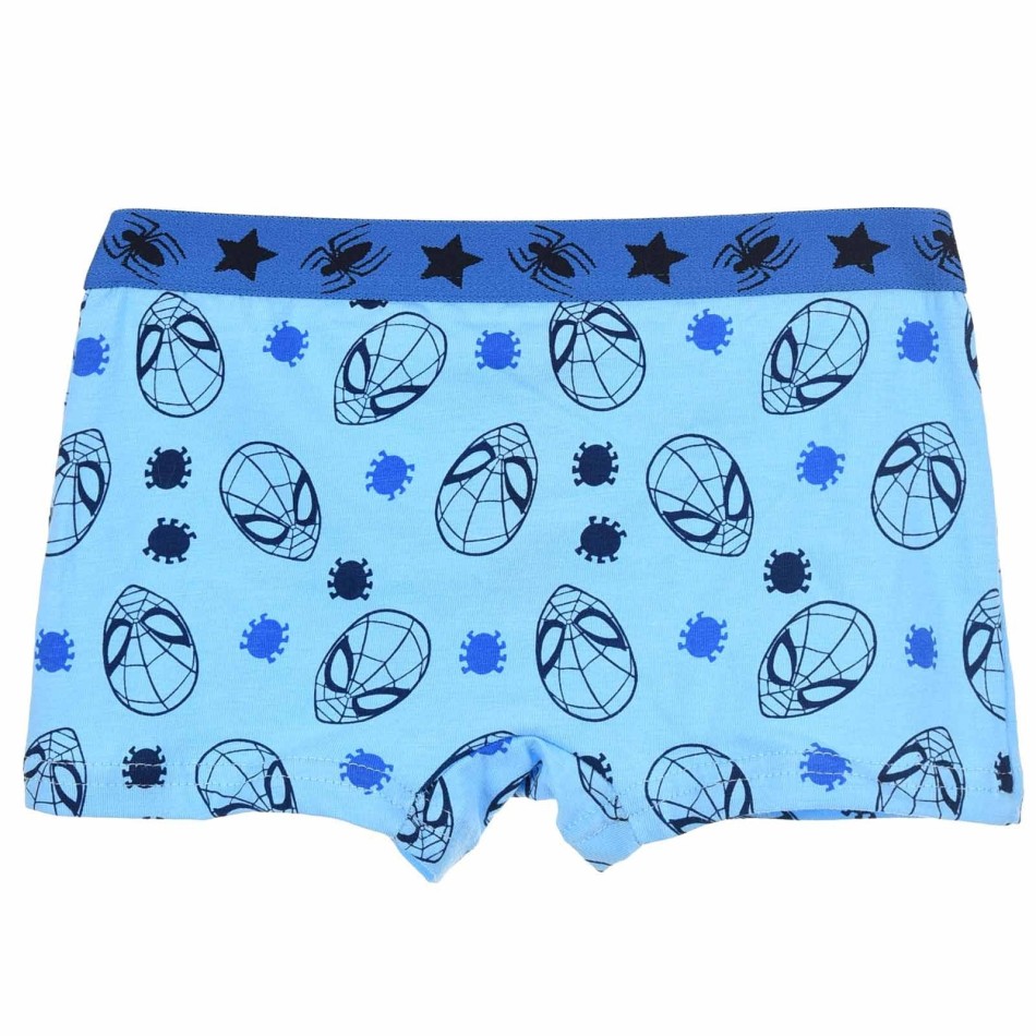 FRENCH MARKET Set Of 3 "Spider-Man" Cotton Boy's Boxer Briefs
