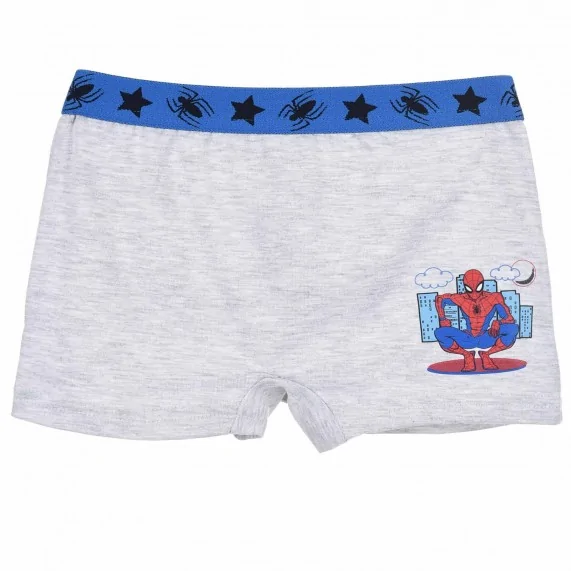 Set van 3 "Spider-Man" katoenen boxershorts voor jongens (Set jongensboxershorts) French Market chez FrenchMarket