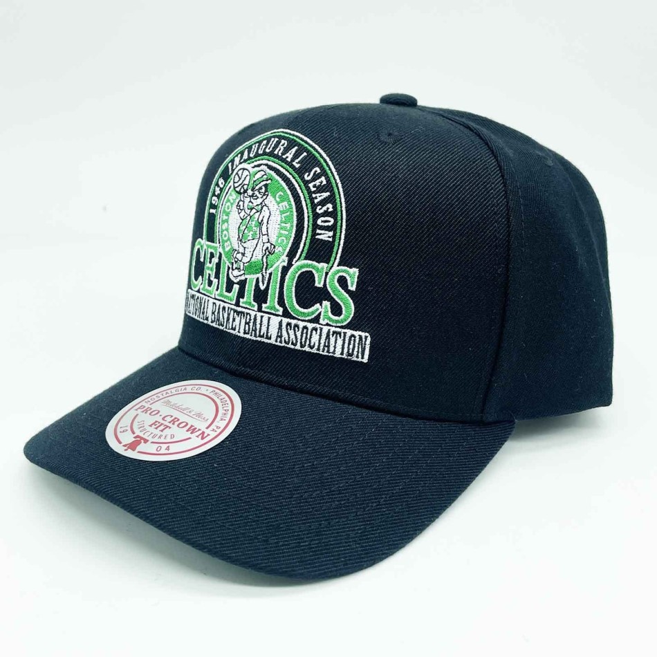 NBA Boston Celtics HWC "Inaugural Team" keps - Mitchell & Ness Pro Crown Snapback