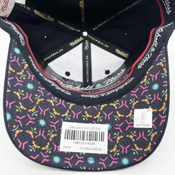 Casquette NBA San Antonio Spurs "Team Infill Camo Classic" (Gorra de la NBA) Mitchell & Ness chez FrenchMarket