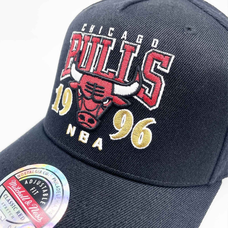 Chicago Bulls NBA keps "Championship Classic 1996" - Mitchell & Ness - Officiell Snapback