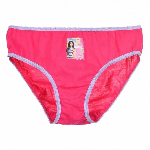 Set di 3 mutandine in cotone per bambina "Barbie (Mutandine) French Market chez FrenchMarket