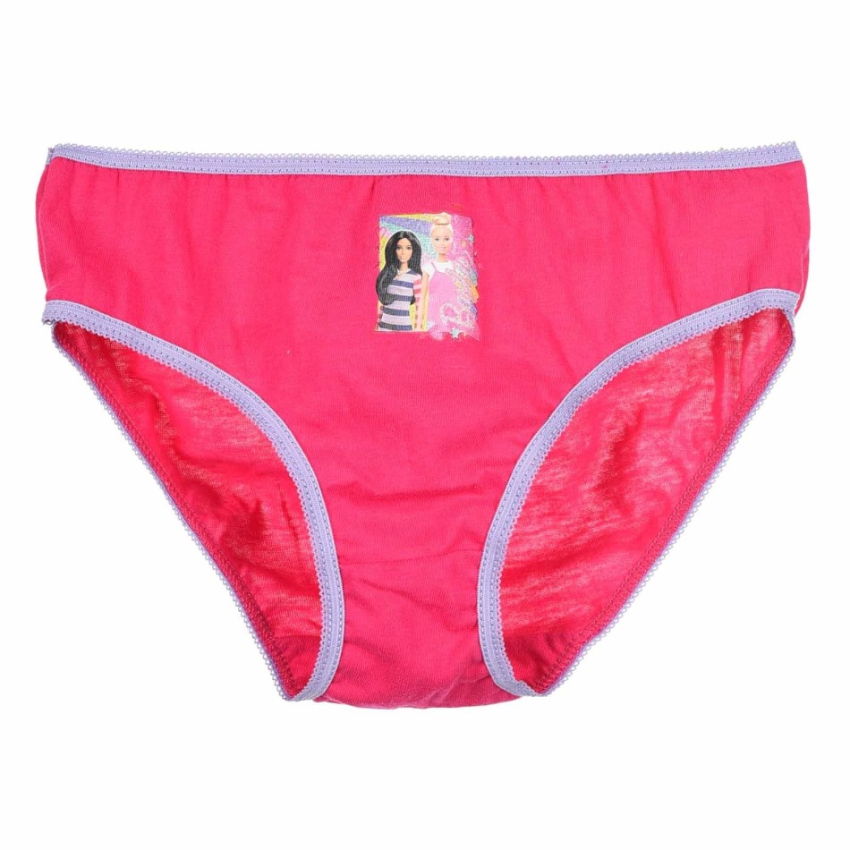 Lot de 3 Culottes Fille Coton "Barbie" (Culottes) French Market chez FrenchMarket