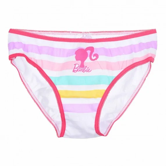Set di 3 mutandine in cotone per bambina "Barbie (Mutandine) French Market chez FrenchMarket