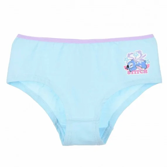 Lot de 4 Shorties Fille Coton "Lilo & Stitch" (Boxers/Shorty) French Market chez FrenchMarket