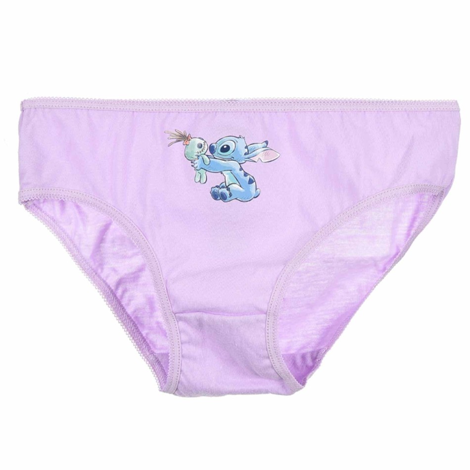 Lot de 5 Culottes Fille Coton Disney "Lilo & Stitch" (Culottes) French Market chez FrenchMarket