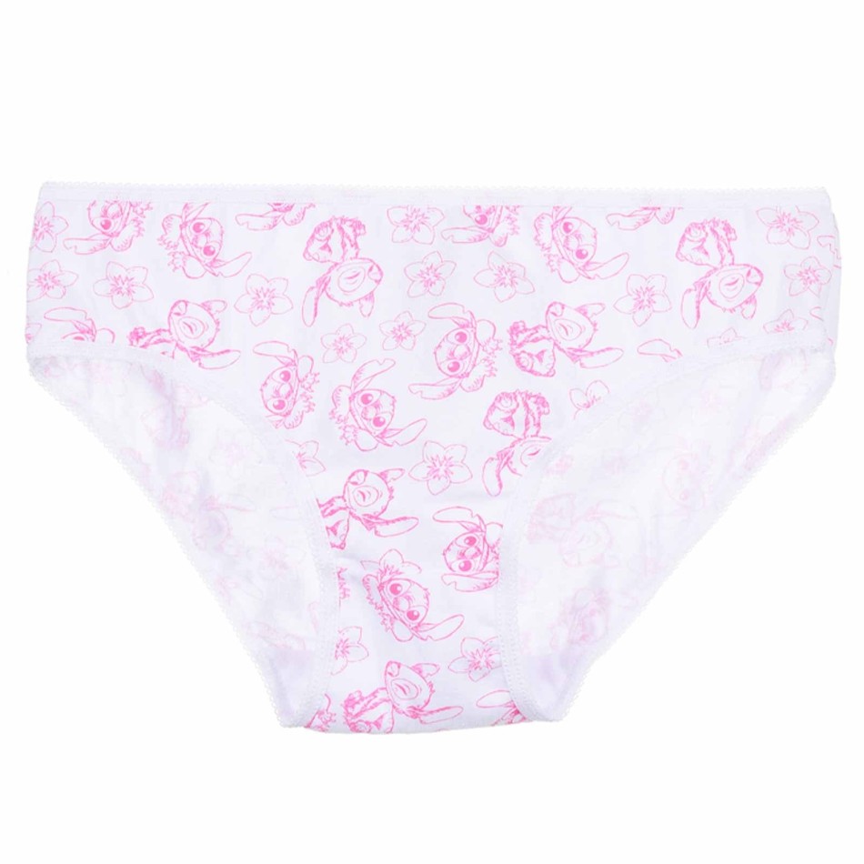 DISNEY Lot of 5 Lilo & Stitch Tjejtrosor 100% bomull billig