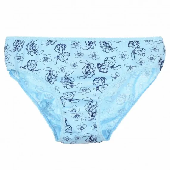 Lote de 5 braguitas de algodón para niña "Lilo & Stitch" de Disney (Bragas) French Market chez FrenchMarket