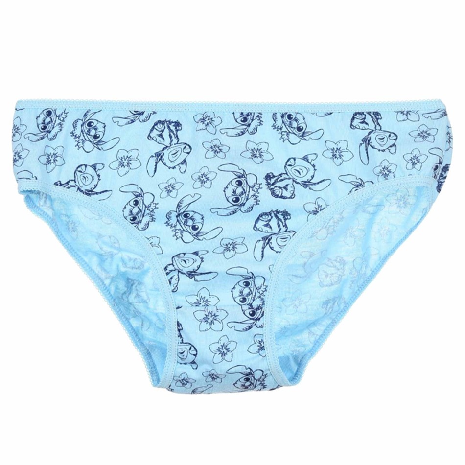 DISNEY Lot of 5 Lilo & Stitch Tjejtrosor 100% bomull billig