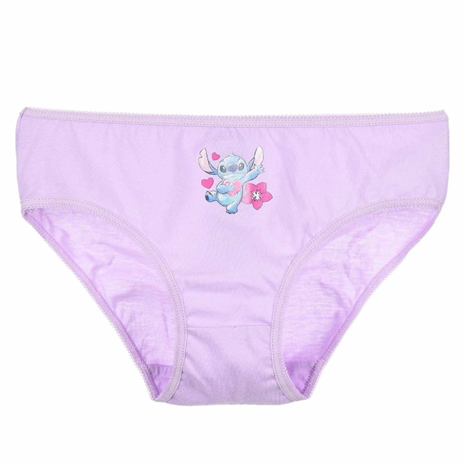 DISNEY Lot of 5 Lilo & Stitch Tjejtrosor 100% bomull billig