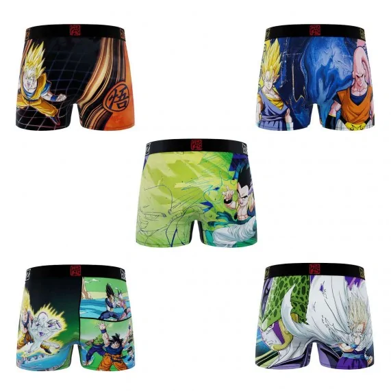 5er Pack Boxershorts Dragon Ball Z (Boxershorts für Männer) Freegun auf FrenchMarket