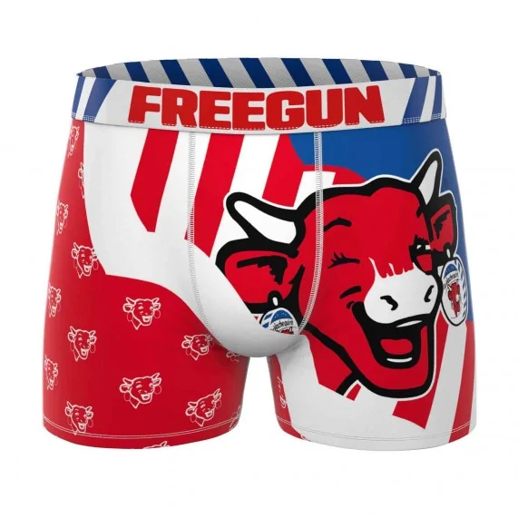 De Lachende Koe" Katoenen Boxershort Heren (Herenboxershorts) Freegun chez FrenchMarket