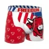 The Laughing Cow" Men's Cotton Boxer Shorts (Men's boxer shorts) Freegun on FrenchMarket