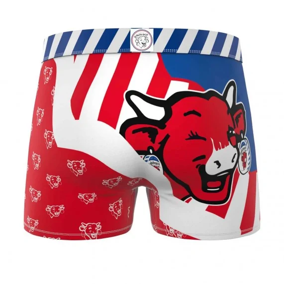 The Laughing Cow" Men's Cotton Boxer Shorts (Men's boxer shorts) Freegun on FrenchMarket