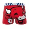 Boxer Mann Baumwolle "La Vache qui rit" (Die Kuh, die lacht) (Boxershorts Mann) Freegun auf FrenchMarket