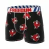The Laughing Cow" Men's Cotton Boxer Shorts (Men's boxer shorts) Freegun on FrenchMarket