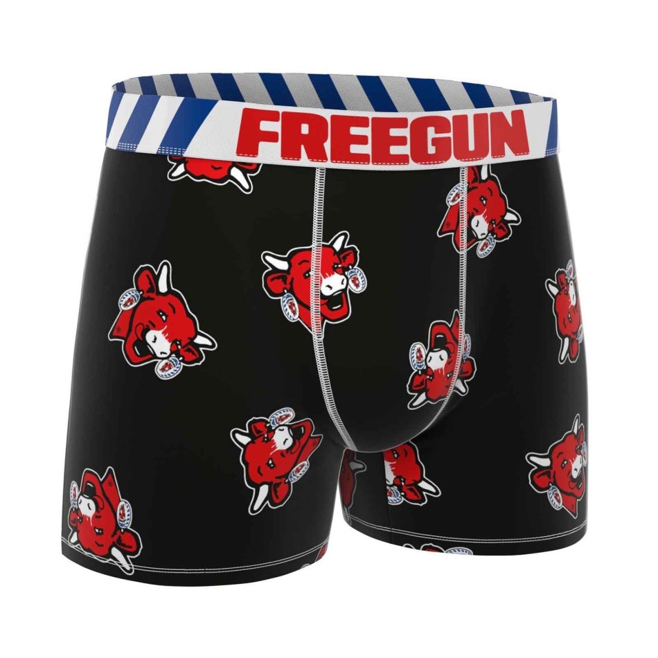 Lot de 3 Boxers Homme Coton "La Vache qui rit"