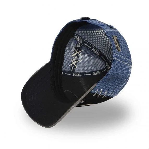 Casquette Trucker Effet Usé "Grey" (Casquettes) Von Dutch chez FrenchMarket