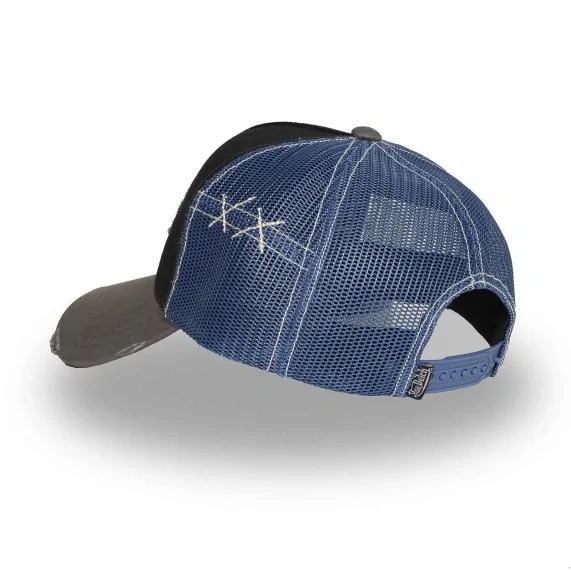 Casquette Trucker Effet Usé "Grey" (Casquettes) Von Dutch chez FrenchMarket
