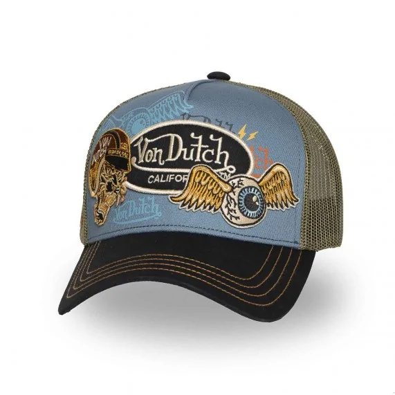 Casquette Trucker Patches "Tiger" (Casquettes) Von Dutch chez FrenchMarket