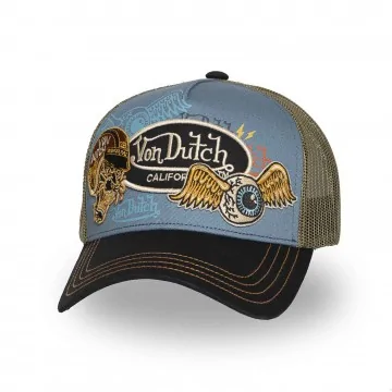 Casquette Trucker Patches "Tiger" (Casquettes) Von Dutch chez FrenchMarket