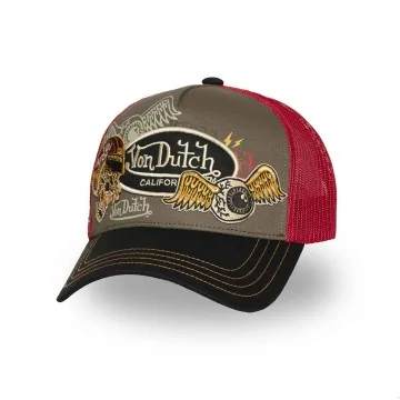Casquette Trucker Patches "Tiger" (Casquettes) Von Dutch chez FrenchMarket