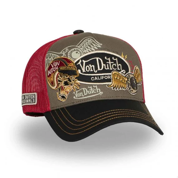 Casquette Trucker Patches "Tiger" (Casquettes) Von Dutch chez FrenchMarket