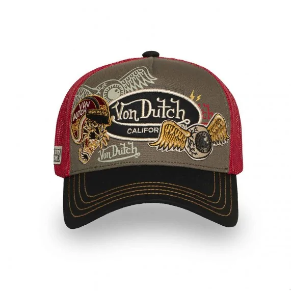 Casquette Trucker Patches "Tiger" (Casquettes) Von Dutch chez FrenchMarket