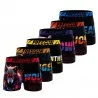 Confezione da 6 boxer da uomo in microfibra animalier (Boxer da uomo) Freegun chez FrenchMarket