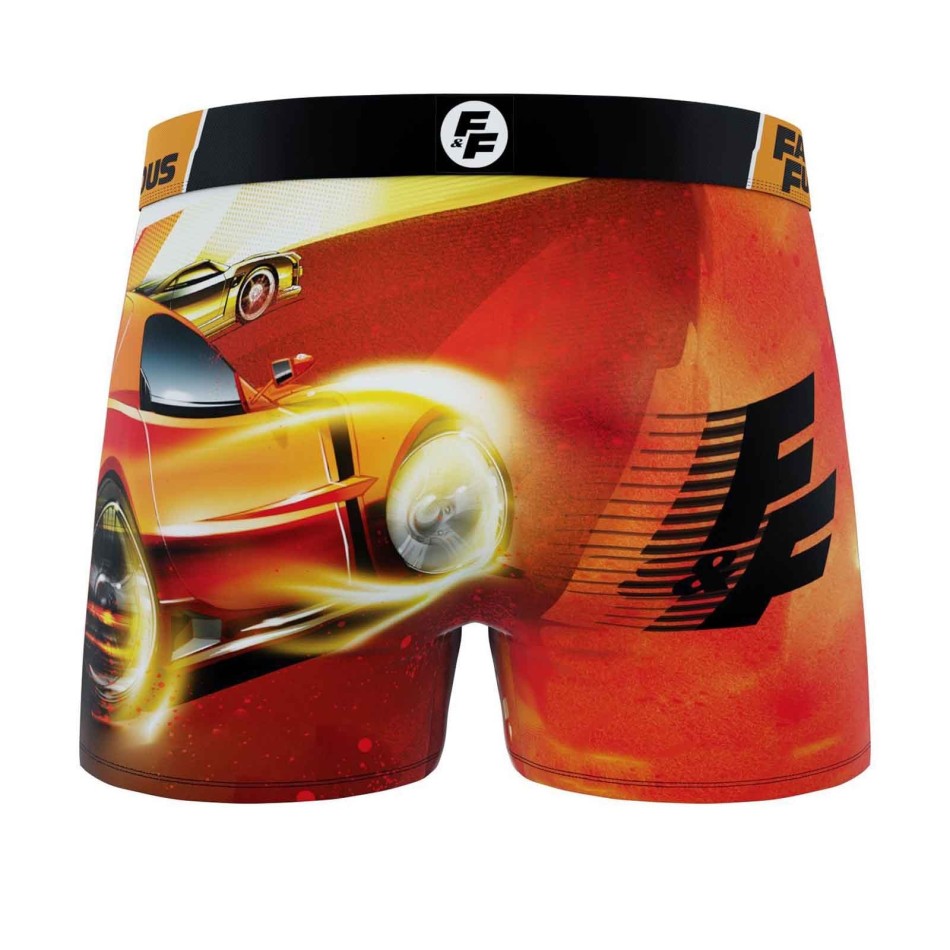 Fast & Furious 2 Men's Microfiber Boxer - Freegun Officiell | Comfort & Style Racing