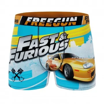 Fast & Furious 2" Herren Boxer aus Mikrofaser (Boxershorts Mann) Freegun auf FrenchMarket