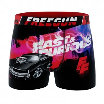 Fast & Furious 2" Herren Boxer aus Mikrofaser (Boxershorts Mann) Freegun auf FrenchMarket