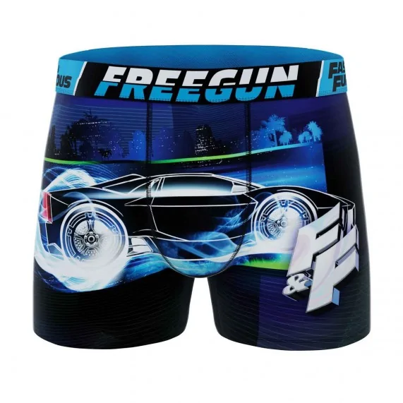 Fast & Furious 2" Herren Boxer aus Mikrofaser (Boxershorts Mann) Freegun auf FrenchMarket