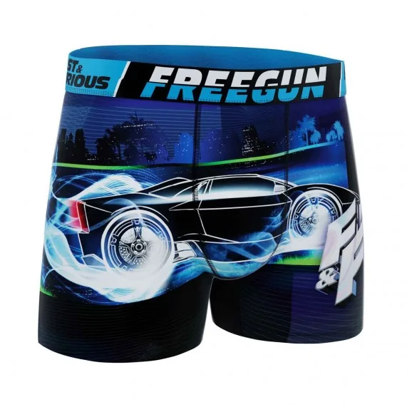Boxer Fast & Furious 2" in microfibra per uomo (Boxer da uomo) Freegun chez FrenchMarket