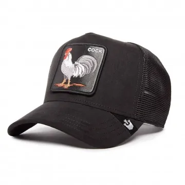 Trucker Cap ROOSTER COCK "Micro Suede"- Hahn (Cap) Goorin Bros auf FrenchMarket