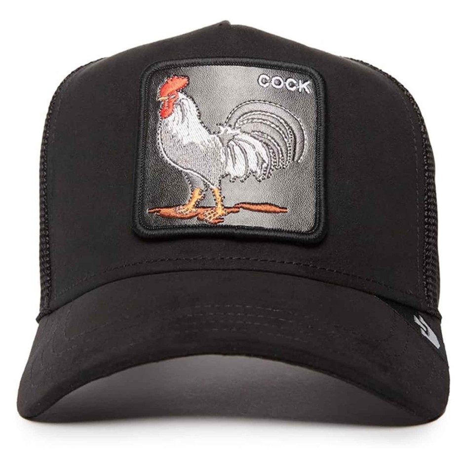 Goorin Bros Rooster Cock" Micro Suede Trucker Cap - Coq Brodé - Mixed