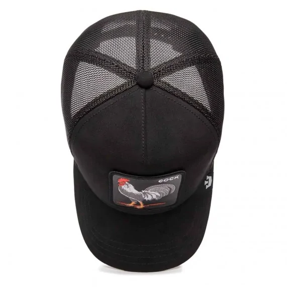 Casquette Trucker ROOSTER COCK "Micro Suede"- Coq (Casquettes) Goorin Bros chez FrenchMarket