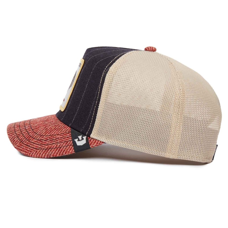Casquette Trucker Luxury MOON ROOSTER - Coq (Casquettes) Goorin Bros chez FrenchMarket