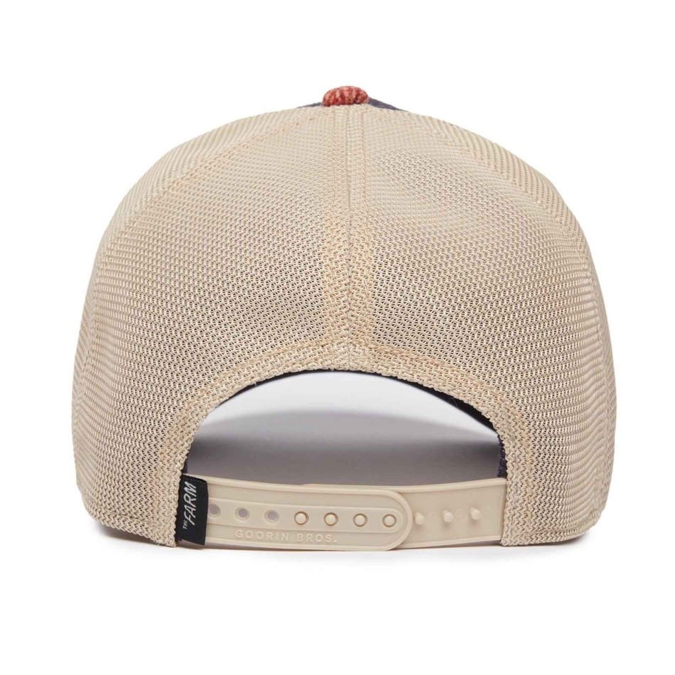 Casquette Trucker Luxury MOON ROOSTER - Coq (Casquettes) Goorin Bros chez FrenchMarket