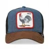 Casquette Trucker Coq "The Big Strut" Denim Suede (Casquettes) Goorin Bros chez FrenchMarket